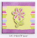 Pioneer 3D Striped Flower Scrapbook